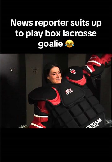 News Reporter's Hilarious Box Lacrosse Goalie Experience