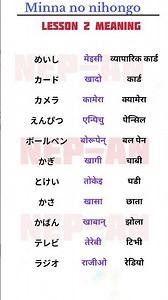 Minna no nihongo lesson 2 Meaning 🎌 #nepan #japaneselanguage #studyjapanese #education #messi #japan