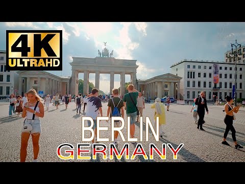BERLIN STREETS | Capital of Europe Walking Tour 🇩🇪 GERMANY 4K