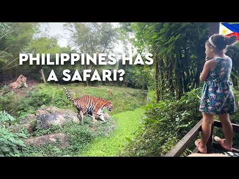 🇵🇭 Full Day at Philippines LARGEST Animal Sanctuary | Our thoughts on CEBU SAFARI & ADVENTURE PARK