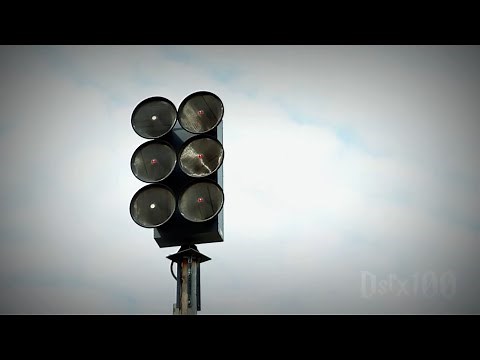 Federal Signal EOWS 612, Alert, Attack, Voice: Mt. Vernon, IL (Jefferson Co. Tornado Siren Test, HD)