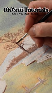 If you have always wondered how artists create dreamy snow covered landscapes in Watercolor, this one's for you. Follow the full tutorial here - https://www.facebook.com/share/v/1Auu9PQRgr/ #watercolor #watercolorart #watercolorist #watercolorartist #watercolor_daily #watercolorpainting #watercolorforbeginners #painting #paintingart #paintingoftheday | Let's Paint Watercolors