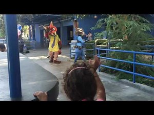 Meeting Judy Hopps & Nick Wilde at California Adventure