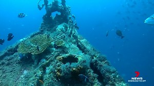 A special dive took place off Mooloolaba, marking the 20th anniversary of the ex-HMAS Brisbane being scuttled. The sunken ship is now one of the most unique wrecks to explore in Australia, and a few of her first explorers took the plunge again. 7NEWS at 6pm. 📱Download the 7NEWS app: 7news.link/7newsapp #7NEWS | 7NEWS Sunshine Coast