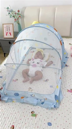 Baby Bed Mosquito Net for Peaceful and Protected Sleep#shorts #babycare #momlife