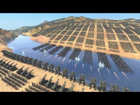 DESOLATE WASTELAND INVASION! 4,000 Tanks & Darth Vader vs 4.5 Million Aliens! UEBS 2