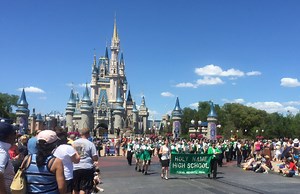 1.1K views · 70 reactions | The Holy Name Band and Drill Team did a fantastic job marching and performing in the Magic Kingdom last week! | Holy Name High School | Facebook