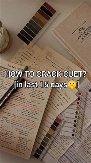 How to crack CUET in 15 days?#tips #cuet #cuetstrategy