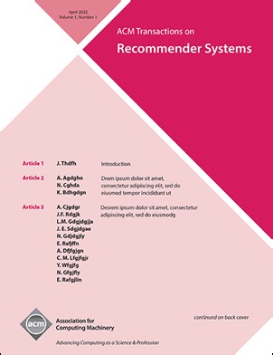 Recommender Systems in Industry: Applications, Challenges, and the Academia-Industry Gap | ACM Transactions on Recommender Systems