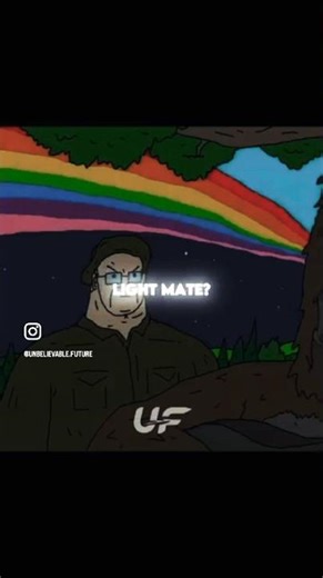 “Aren’t We All Chasin’ the Light Mate?” 🌈 #deepthoughts #shorts #sasquatch