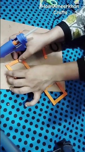 DIY key tags using ice sticks | Recycling ideas #homemadecreations #likeandsubscribe