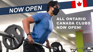 12K views · 86 reactions | NOW OPEN! ALL Ontario, Canada clubs are open for workouts!  Click the link below to read all about our new contactless check-in's, cleaning, and social distancing procedures! And stay tuned for more openings! https://www.lafitness.com/Pages/News.aspx | LA Fitness | Facebook