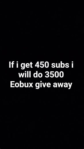 Sub to me for 3500 Robux
