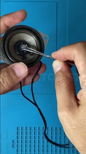 Repair a Blown Speaker Easily with Simple Steps! 🎧🔧 #shorts