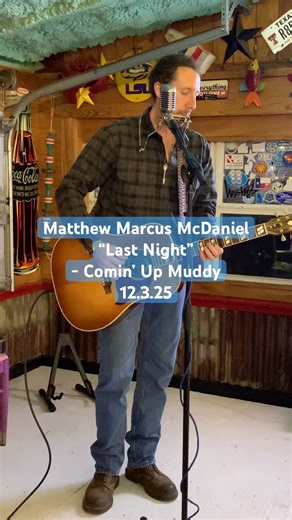 “Last Night” acoustic version of this song I produced & co-wrote with my good friend Todd Roth #atx