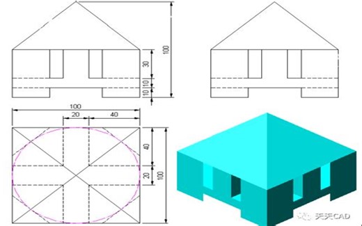 工程制图课程《空间想象训练营》-上海大学李学长