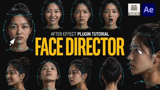 After Effects 插件教程：Face Director 实时面部表情控制