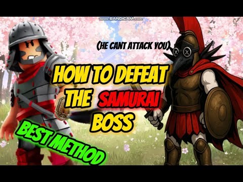 How to defeat Samurai | Roblox The Survival Game