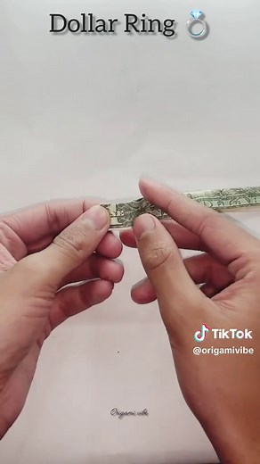 Folding a Dollar Bill into a Beautiful Ring: DIY Guide