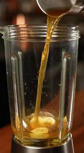 Banana Iced Tea Making 🍌🧊 | Most Refreshing Drink Ever! #Shorts