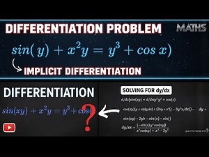 Lecture 19. Implicit Differentiation Problem Solving