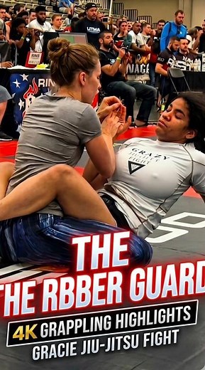 Women’s BJJ Triangle Trap Battle 🔥 Insane Grappling Submission Match Finish!#sports #grappling #bjj