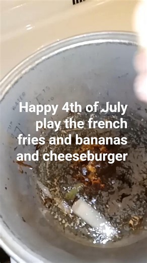 Happy fourth Of July cheeseburger, made with French fries, #trending #youtubeshorts#viral