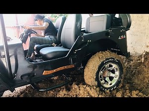 🛞 wheels spinning failed due to hard mud | car stuck girl ‪@Punjabivlogg‬