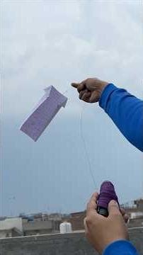 Andhi mein kup kite ka flying test #kitelover #kiteflying #how #tarzankite #crafts #tutorial