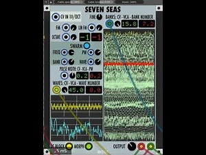 Seven Seas Wavetable VCO for VCV Rack SHOW MORE