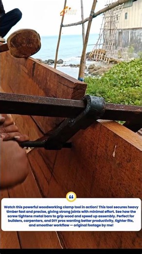 Amazing Woodworking Clamp Tool in Action – Faster, Smarter Joinery!