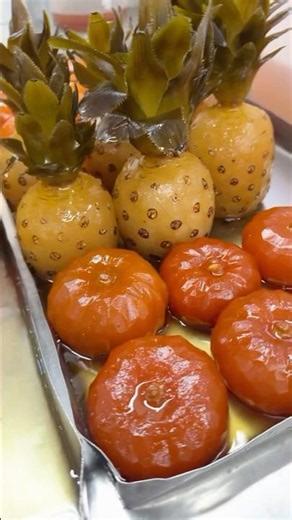 Beautiful and delicious, that's what whole fruit compote is like!🍃🍍❤️