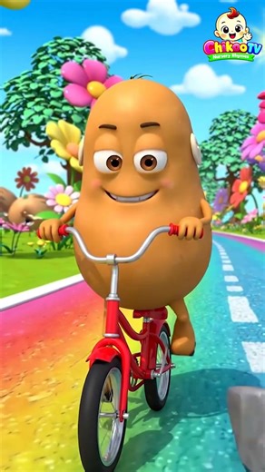 आलू | Funny Kids Cartoon | Chikoo Tv #shorts #funny #song