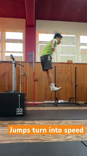 How jumps make you a faster Athlete..￼