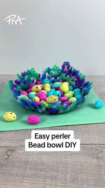 DIY Perler Bead Bowl Tutorial | Easy Crafts and Creative Decor