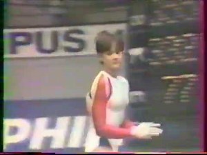 Camelia VOINEA (ROM) UB - 1987 Rotterdam worlds Team optionals