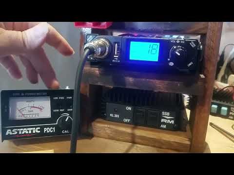 Astatic PDC1 switch cleaning and confirming swr from antenna tuning