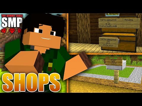 How to SELL in your own SHOP and Buy a Plot!? | Tutorial | Round Table SMP | Java & Bedrock | (1.19)