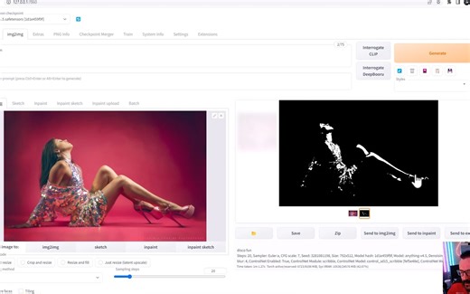 Stable Diffusion利用模型充分利用ControlNet