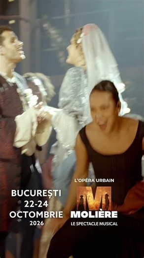 BUCHAREST, October 22-24, 2026. The Musical "MOLIERE The Urban Opera." Making Fun 9x16 29s