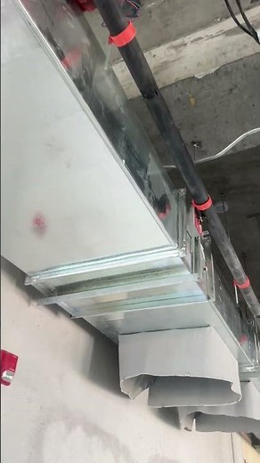 ERV ventilation system installation