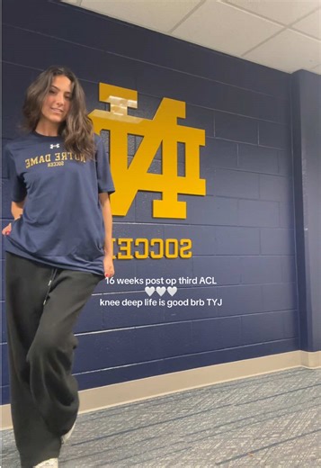 Third times the charm 💋 #fyp #xyzbca #acl | knee surgery