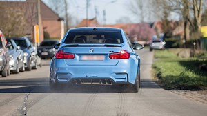 19K views · 3.9K reactions | In 2019 at Cars & Wrap in Lokeren (Belgium) we saw this BMW M3 F80. This M3 has been fitted with Power Industries decat downpipes and a Frequency Intelligent exhaust system. In this video you can see it making some very loud revs, burnouts and accelerations. | ExoticCarspotters | Facebook