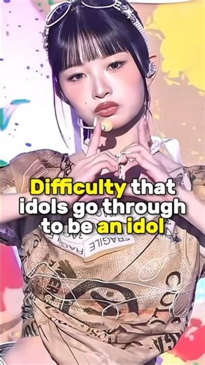 Difficulties that idols go through to be an idol ✨ #kpop#blackpink#itzy#aespa#fyp#viral#fypシ#shorts