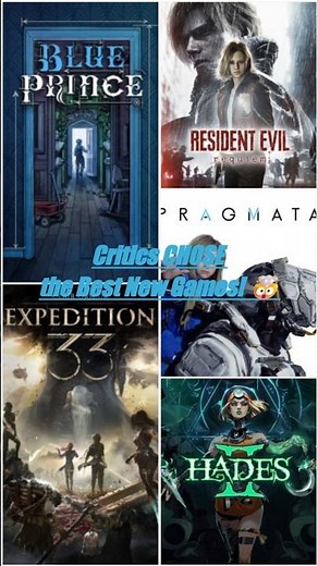 Critics CHOSE the Best New Games! 🤯#videogames #metacritic #top10games