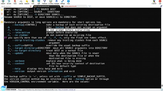 22-linux文件管理-文件移动mv