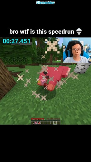 Minecraft Upside Down T Moment: Fastest Speedrun & Funny Moments