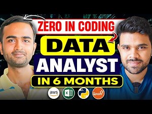 ZERO Coding to Data Analyst in 6 Months 🔥 | 2023 Data Analyst Roadmap | 5 year Career Gap