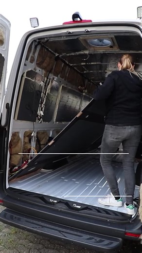 Floor insulation for #sprintervan #vanbuild #diy #vanconversion #sprintervanconversion #vanbuildseries #vanlife