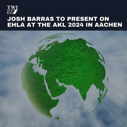 Josh Barras to Present on EHLA at the AKL 2024 in Aachen